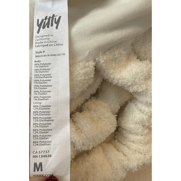 Yitty Cozy Soft Ivory Bandeau - Women's Size Medium - Picture 5 of 7